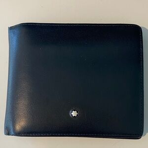 Montblanc Classic Black Leather Billfold